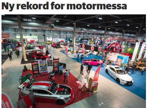 Rekordmye omtale for Oslo Motor SHow