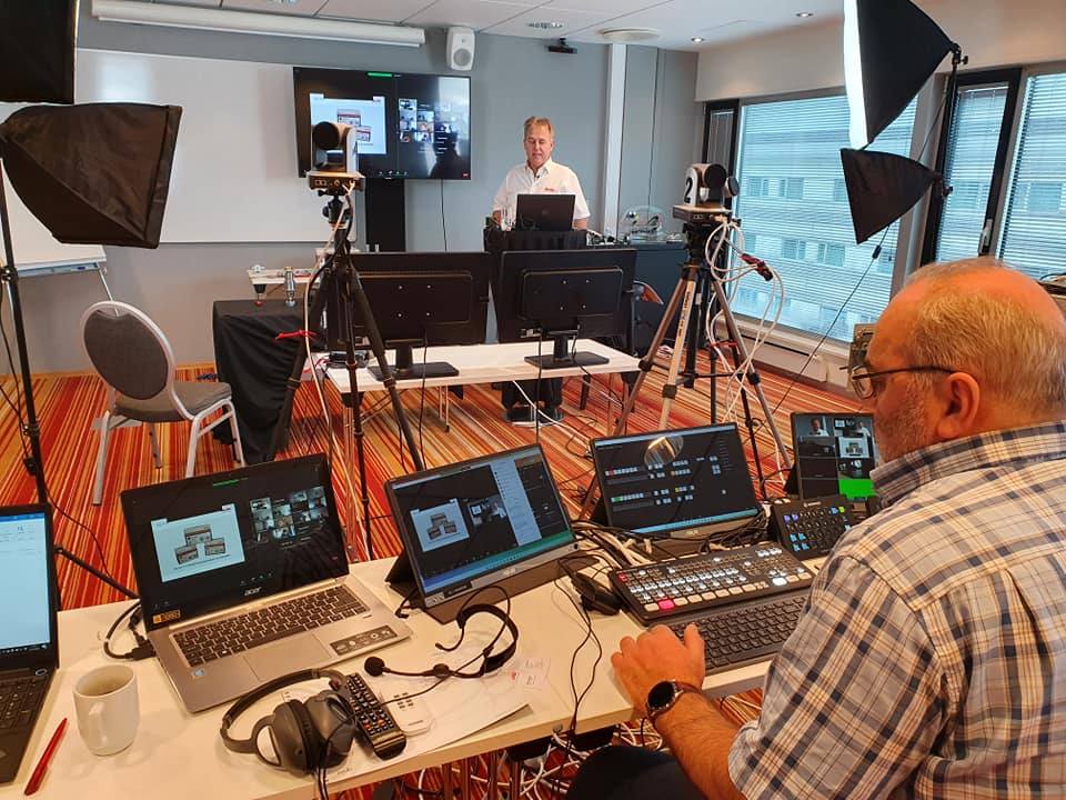 streaming av møter, kurs og events